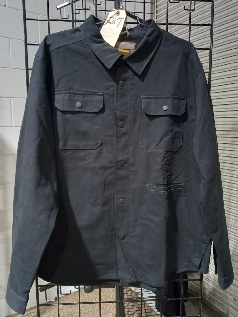 Concealed Carry Flannel Lined Canvas Shirt Jacket | 2XLT